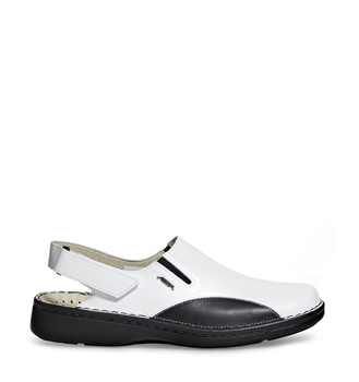 Sandały z Membraną Medyczne REFLEXOR 064 Abeba Białe