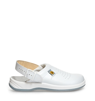 Klapki Medyczne ARROW 600 Abeba Białe OB ESD