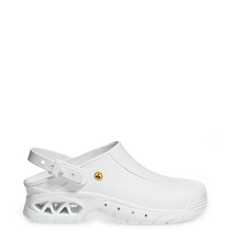 Clogs Medyczne AUTOCLAV 600 Abeba Białe OB ESD