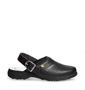 Klapki Medyczne THE ORIGINAL PLUS 530 Abeba Czarne OB ESD